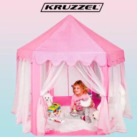 NAMIOT DLA DZIECI RÓŻOWY KRUZZEL 23869