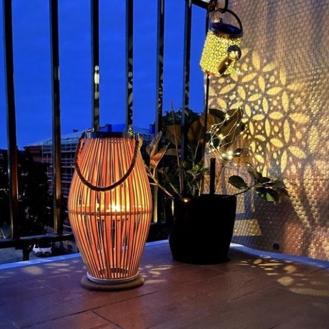 LAMPION BAMBUSOWY RATTANOWY GARDLOV 24282