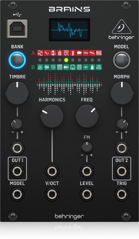 Behringer BRAINS - moduł oscylatora eurorack Behringer BRAINS - moduł oscylatora eurorack