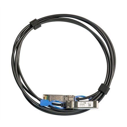 Mikrotik XS+DA0001 kabel InfiniBand / światłowodowy 1 m SFP/SFP+/SFP28 Czarny