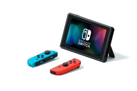 Nintendo Switch przenośna konsola do gier 15,8 cm (6.2") 32 GB Ekran dotykowy Wi-Fi Niebieski, Szary, Czerwony