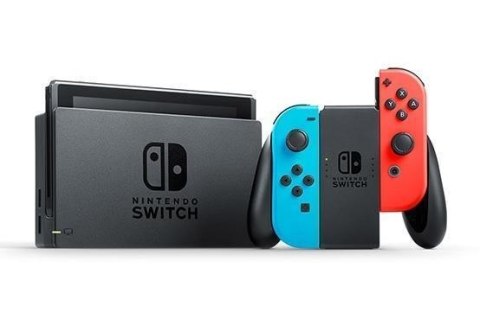 Nintendo Switch przenośna konsola do gier 15,8 cm (6.2") 32 GB Ekran dotykowy Wi-Fi Niebieski, Szary, Czerwony