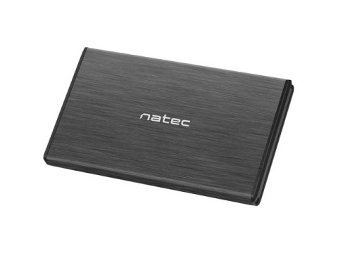 Obudowa na dysk NATEC Rhino NKZ-0275 (2.5"; USB 2.0; Aluminium; kolor czarny)