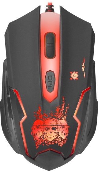 MYSZ DEFENDER SKULL GM-180L 3200DPI 6P + PODKŁADKA + GRA