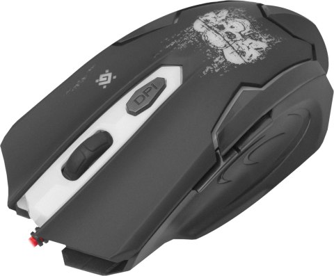 MYSZ DEFENDER SKULL GM-180L 3200DPI 6P + PODKŁADKA + GRA