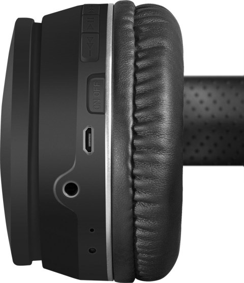 SŁUCHAWKI DEFENDER BLUETOOTH FREEMOTION B580 CZARNE