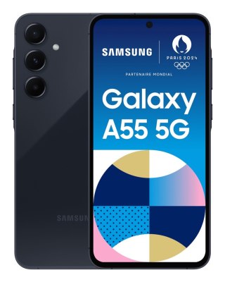 Samsung Galaxy A55 5G 16,8 cm (6.6") Hybrid Dual SIM Android 14 USB Type-C 8 GB 256 GB 5000 mAh Granatowy (marynarski)