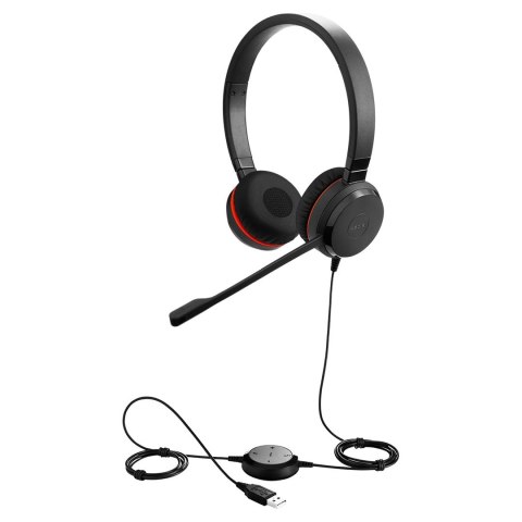 Jabra 4999-823-309 słuchawki/zestaw słuchawkowy Przewodowa Opaska na głowę Biuro/centrum telefoniczne USB Typu-A Bluetooth Czarn