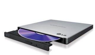 LG GP57ES40 - Silver - Tray - Desktop/Notebook - DVD Super Multi - USB 2.0 - CD-DA - CD-R - CD-ROM - CD-RW - DVD+R - DVD+R DL - 