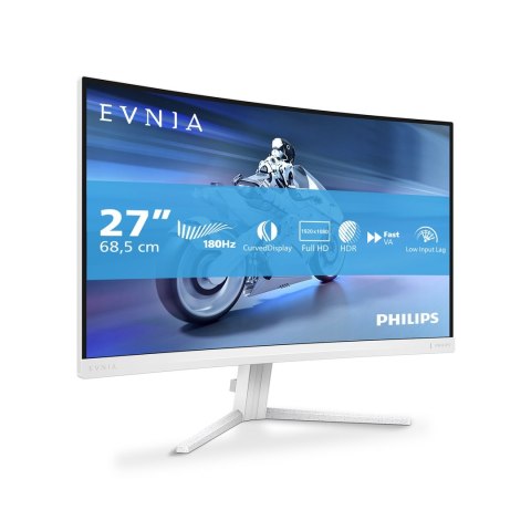 Philips Evnia 5000 27M2C5201L/00 LED display 68,6 cm (27") 1920 x 1080 px Full HD LCD Biały