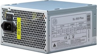 Inter-Tech SL-500 Plus moduł zasilaczy 500 W 20+4 pin ATX ATX Srebrny