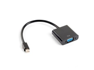 Adapter LANBERG AD-0006-BK Czarny Mini DisplayPort - VGA AD-0006-BK