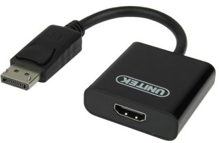 Adapter UNITEK DisplayPort (M) - HDMI (F) USB - HDMI Y-5118DA