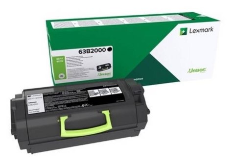 Kaseta z tonerem LEXMARK 63B2000