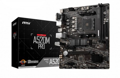 Płyta główna MSI A520M PRO (Socket AM4 /micro ATX)