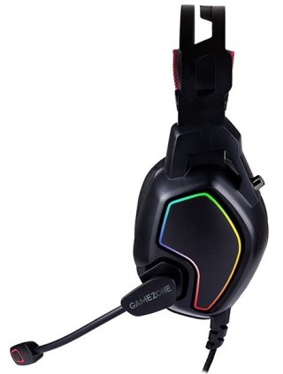 Słuchawki z mikrofonem TRACER GameZone Raptor V2 RGB Czarny