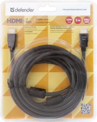 KABEL DEFENDER HDMI - HDMI PRO M-M, ver 1.4 10.0 m