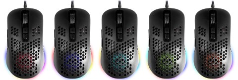 MYSZ DEFENDER GM-620L SHEPARD OPTIC 12800dpi 7P RGB