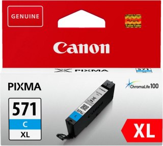 Wkład CANON CLI-571XL Cyan 0332C001