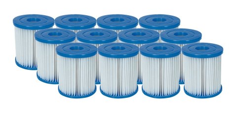FILTR DO POMPY FILTRUJĄCEJ TYP II - KOMPLET 12 SZT BESTWAY 58094 FILTR DO POMPY FILTRUJĄCEJ TYP II - KOMPLET 12 SZT BESTWAY 58094