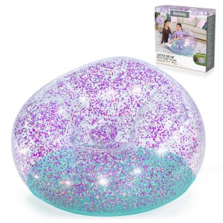 FOTEL DMUCHANY Z BROKATEM BESTWAY 75115