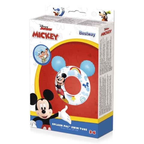 KOŁO DO PŁYWANIA MICKEY 76 CM BESTWAY 9102K