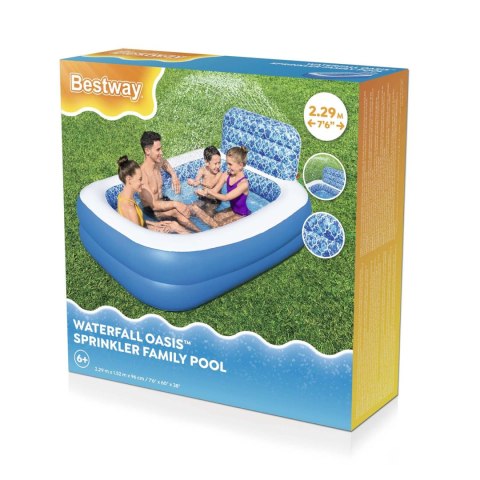 BASEN DMUCHANY RODZINNY 229 X 152 X 96 CM BESTWAY 54451