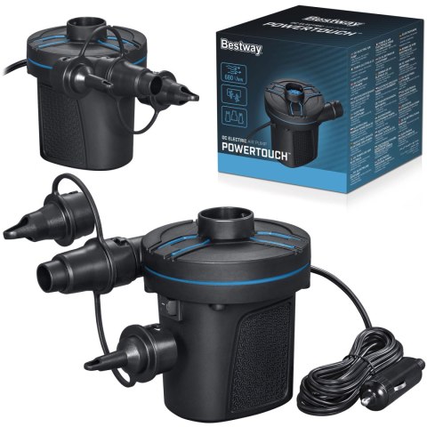 POMPKA ELEKTRYCZNA POWERTOUCH 12 V BESTWAY 62257 POMPKA ELEKTRYCZNA POWERTOUCH 12 V BESTWAY 62257