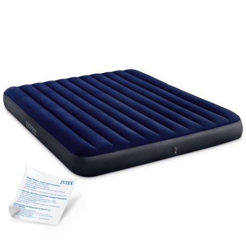 MATERAC DMUCHANY 203X183X25 CM DWUOSOBOWY INTEX 64755 MATERAC DMUCHANY 203X183X25 CM DWUOSOBOWY INTEX 64755