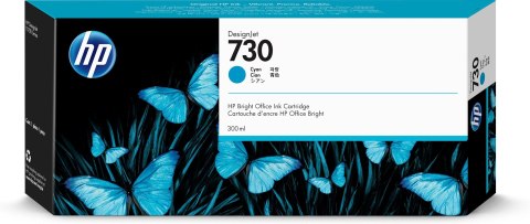 HP Wkład z atramentem błękitnym DesignJet 730 o pojemności 300 ml HP Wkład z atramentem błękitnym DesignJet 730 o pojemności 300 ml
