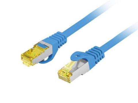 Patchcord Lanberg S/FTP kat.6A 15m LSZH CU fluke passed niebieski Patchcord Lanberg S/FTP kat.6A 15m LSZH CU fluke passed niebieski