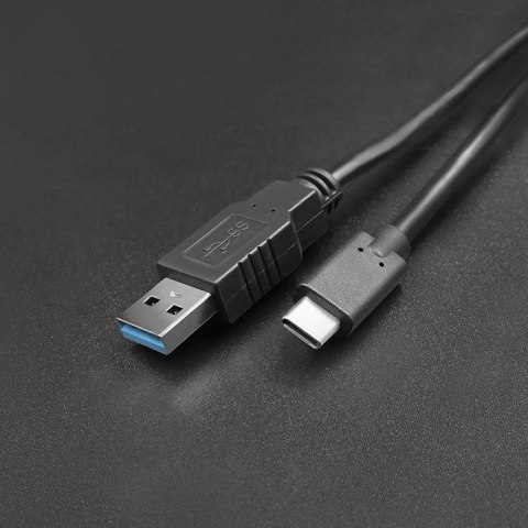 Qoltec Kabel USB 3.1 typ C męski | USB 3.0 A męski | 1.2m