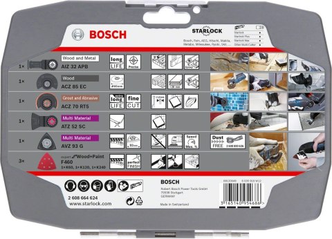 Zestaw do renowacji Bosch STARLOCK MT 8 szt. Zestaw do renowacji Bosch STARLOCK MT 8 szt.