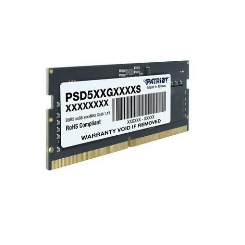 Patriot Memory Signature PSD58G560041S moduł pamięci 8 GB 1 x 8 GB DDR5 5600 MHz Patriot Memory Signature PSD58G560041S moduł pamięci 8 GB 1 x 8 GB DDR5 5600 MHz