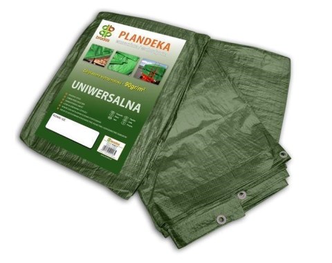 PLANDEKA WZMOCNIONA ZIELONA 90g 8 x 10m BRADAS PLANDEKA WZMOCNIONA ZIELONA 90g 8 x 10m BRADAS