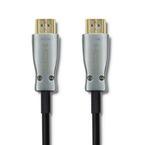 QOLTEC KABEL HDMI V2.0 A MĘSKI / A MĘSKI | AOC | 30M QOLTEC KABEL HDMI V2.0 A MĘSKI / A MĘSKI | AOC | 30M