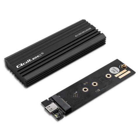 QOLTEC OBUDOWA NV2270 NA DYSK M.2 SSD | SATA | NVME | USB-C | 2TB QOLTEC OBUDOWA NV2270 NA DYSK M.2 SSD | SATA | NVME | USB-C | 2TB
