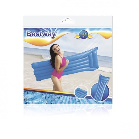 Bestway 44007 MATERAC PLAŻOWY MATOWY 183cm x 69cm RÓŻOWY