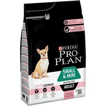 Purina Pro Plan SMALL & MINI ADULT Sensitive Skin OPTI DERMA Łosoś 700g