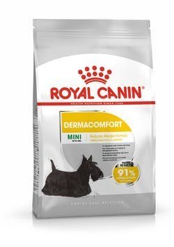 ROYAL CANIN Mini Dermacomfort - karma sucha dla psów dorosłych ras małych o wrażliwej skórze, skłonnej do podrażnień - 3kg