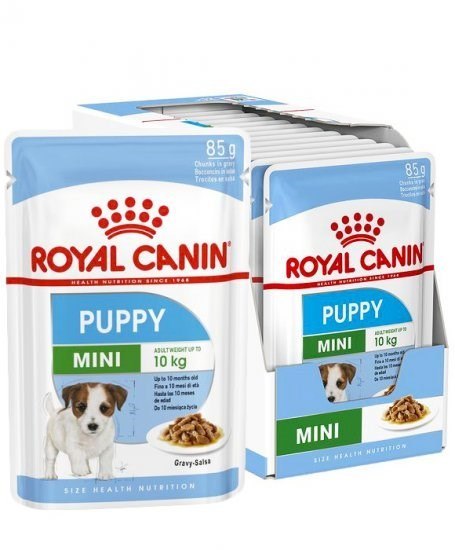 ROYAL CANIN SHN Mini Puppy w sosie - mokra karma dla szczeniąt - 12X85g