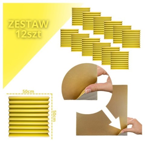 DNA AM4 YL panel akustyczny zestaw 12 szt. żółty DNA AM4 YL panel akustyczny zestaw 12 szt. żółty