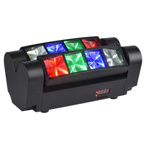 LIGHT4ME Spider MKII Turbo - efekt LED 8x3W RGBW LIGHT4ME Spider MKII Turbo - efekt LED 8x3W RGBW