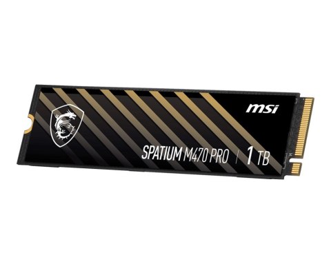 Dysk SSD MSI SPATIUM M470 Pro 2TB PCIe 4.0 NVMe M.2 2280 Dysk SSD MSI SPATIUM M470 Pro 2TB PCIe 4.0 NVMe M.2 2280
