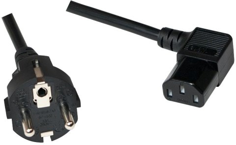 Kabel zasilający LOGILINK Schuko CEE 7/7 (wtyk) - Schucko C13 (gniazdo) 3m. CP118 Kabel zasilający LOGILINK Schuko CEE 7/7 (wtyk) - Schucko C13 (gniazdo) 3m. CP118