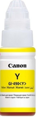 Wkład CANON GI-490 Żółty 0666C001 Wkład CANON GI-490 Żółty 0666C001