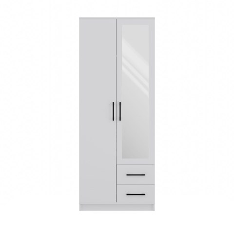 SZAFA ROMANA 80X205 BIAŁA Z LUSTREM SZAFA ROMANA 80X205 BIAŁA Z LUSTREM