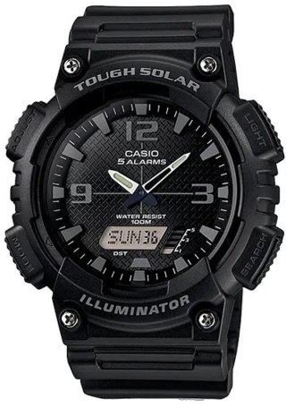 Zegarek Męski CASIO AQ-S810W-1A2VDF 10 Bar SOLAR Do pływania