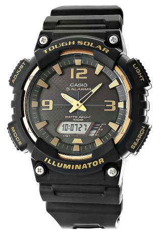 Zegarek Męski CASIO AQ-S810W-1A3VDF 10 Bar SOLAR Do pływania