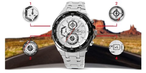 Zegarek Męski CASIO EDIFICE EFR-539D-7AV 10 BAR